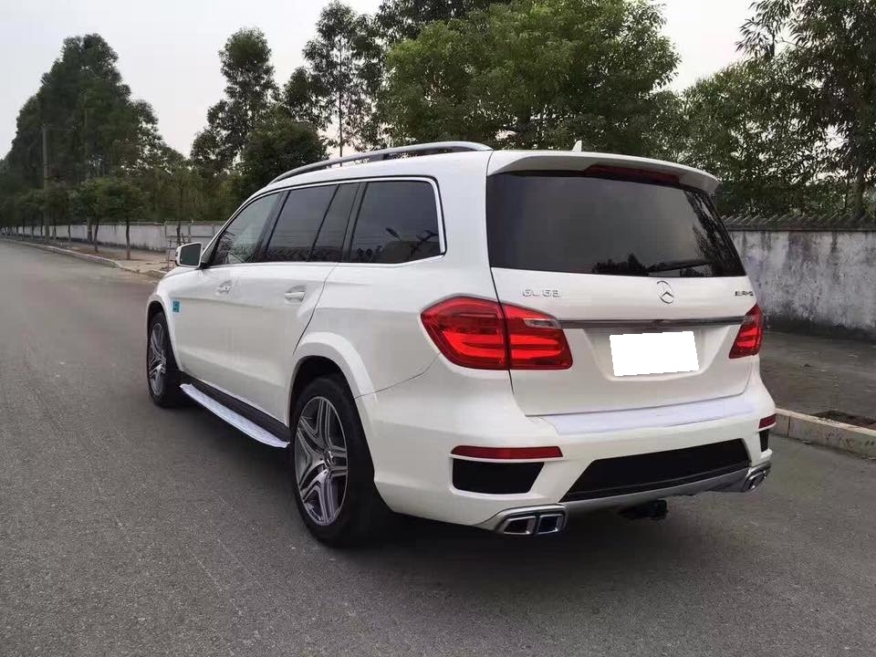 Gia đình cần bán Gl63, sản xuất 2014, bản amg Full, màu trắng tinh,