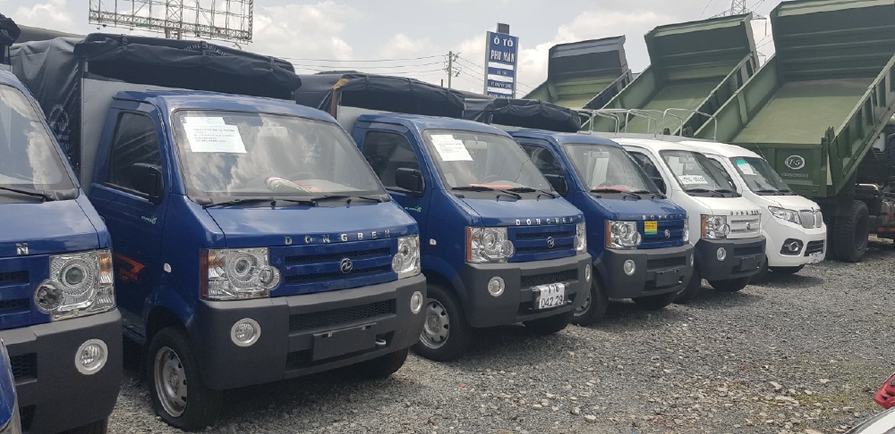 Xe tải 1 tấn nhãn hiệu Dongben 2019, Chỉ cần đưa trước 50 triệu nhân xe tại nhà