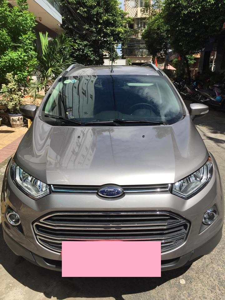 Cần bán xe Ford EcoSport Titanium 2018 số tự động màu xám