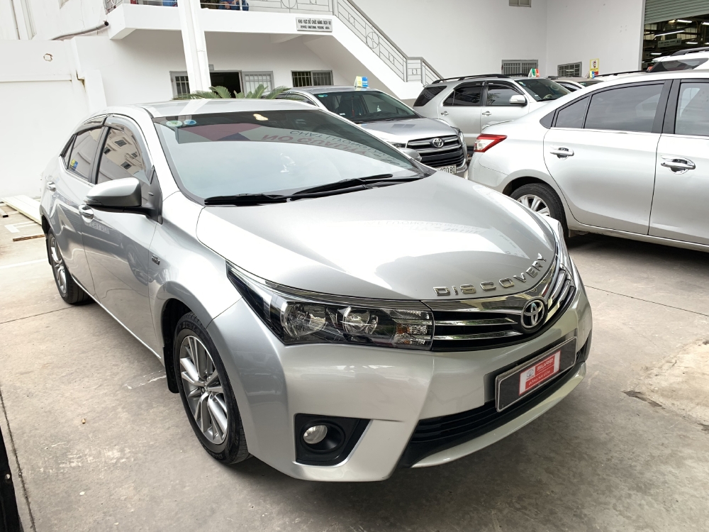 Bán Altis 1.8G số tự động, sx 2015 đăng ký 2016 màu bạc, Xe XHĐ . Ngân hàng hỗ trợ 70%