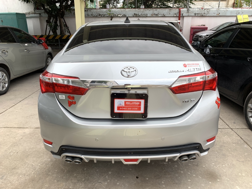 Bán Altis 1.8G số tự động, sx 2015 đăng ký 2016 màu bạc, Xe XHĐ . Ngân hàng hỗ trợ 70%