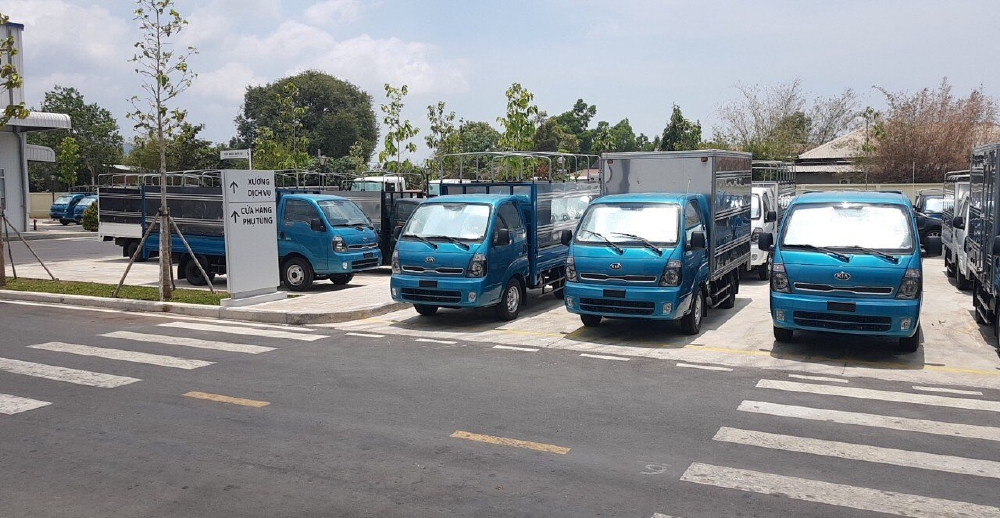 Giá xe tải KIA HYUNDAI THACO tại Bà Rịa Vũng Tàu.