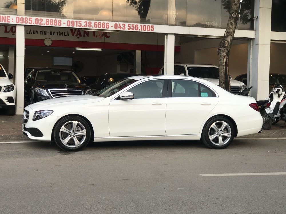 E250 2016 trắng