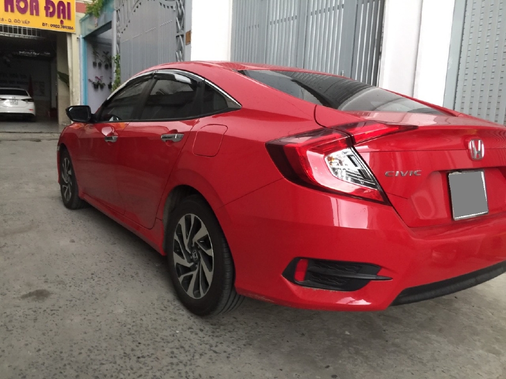 Bán Honda Civic 2018 tự động bảng 1.8 màu đỏ xe gia đình đi kỹ.