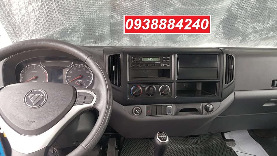 Bán trả góp xe tải Thaco Ollin700.E4 ga điện 7 tấn thùng 5.8 mét Long An Tiền Giang Bến Tre (xe trường lái)
