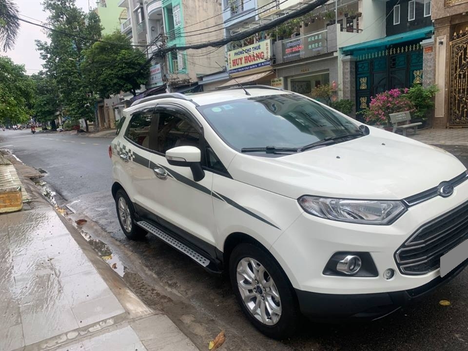 Bán Ford cosport 2017 tự động bảng titatium Trắng máy móc zin cọp