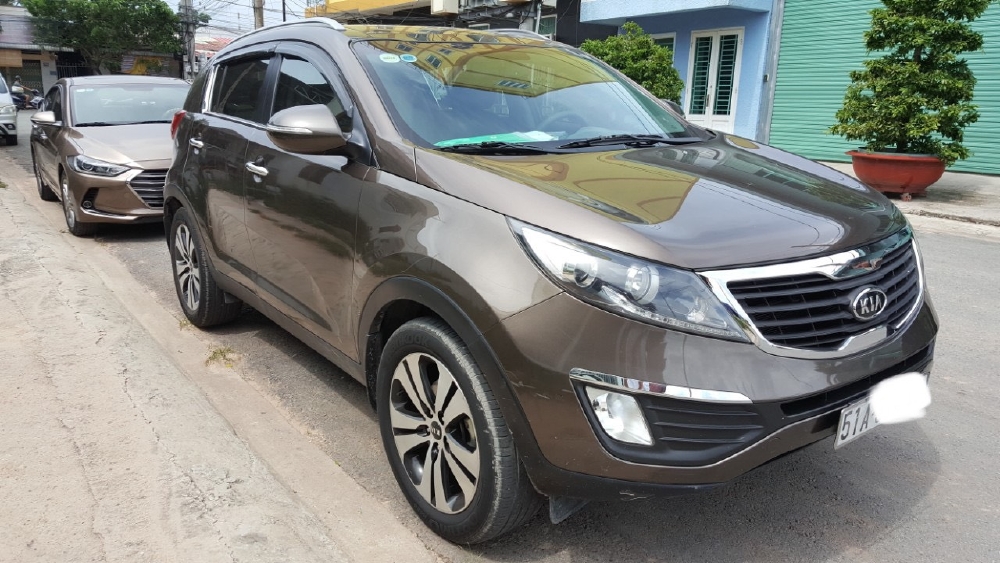 Bán Sportage 2011, màu nâu, đúng chất, biển TP, giá TL, hổ trợ góp