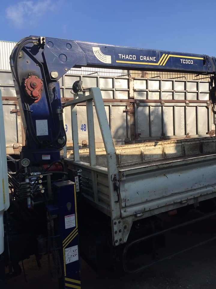 bán hyundai hd 650 đời 2017 cẩu 3t