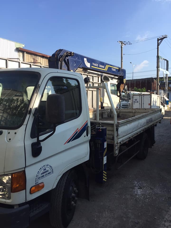 bán hyundai hd 650 đời 2017 cẩu 3t