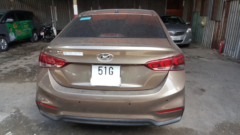 Bán Accent ATH 2018, màu nâu, đúng chất, biển TP, giá TL, hổ trợ góp