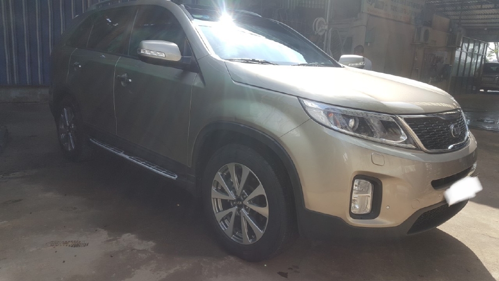 Bán Sorento GATH 2015, màu vàng cát, đúng chất, giá TL , hổ trợ góp