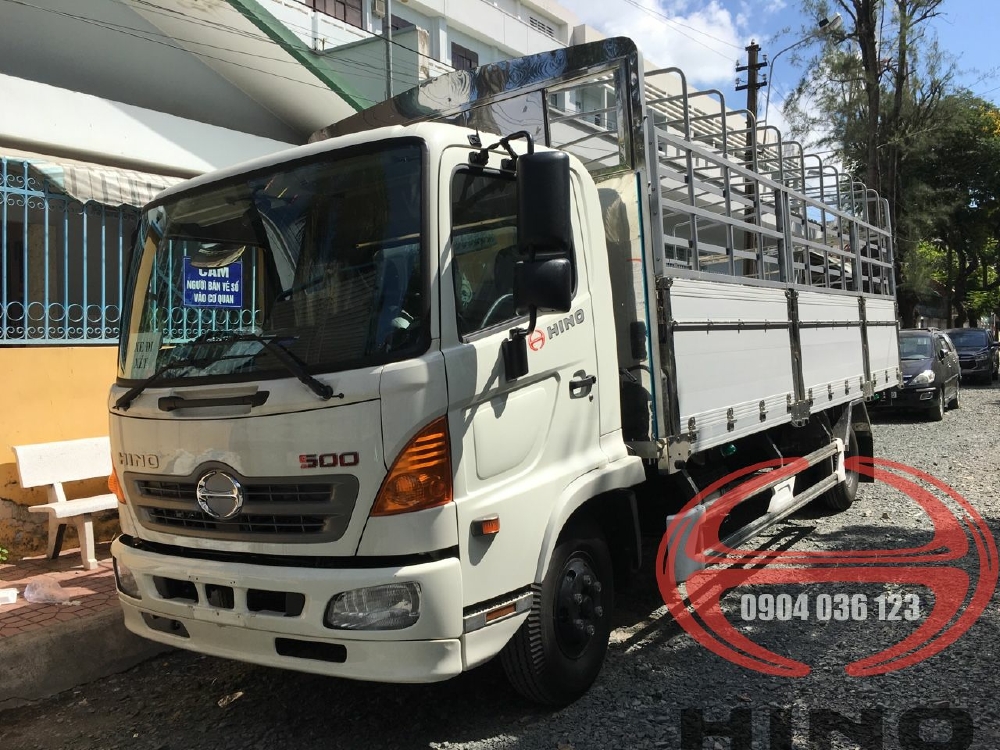 xe tải Hino Fc thùng 6,6m 2019, xe tải hino 6 tấn 2019