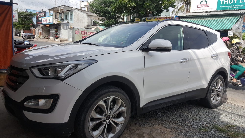 Hãng bán Santafe Full xăng 2015 đăng ký 2016, đúng chất, giá TL, hổ trợ góp