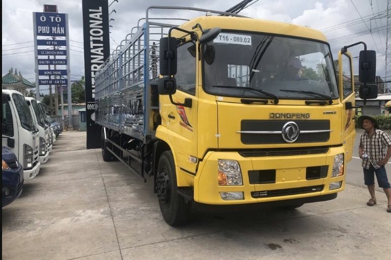 Giá xe tải DongFeng B180  9t3 thùng 7M6 Thiện Lộc ô tô Phú Mẫn