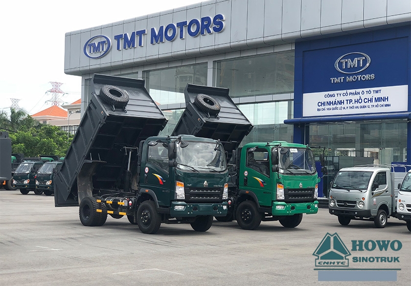 xe ben sinotruck 6 tấn 5 đời 2019