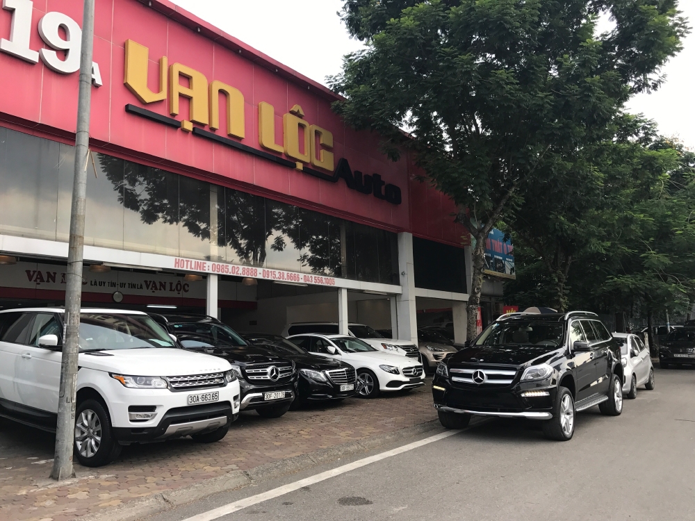 Mercedes GL500 2015 đen