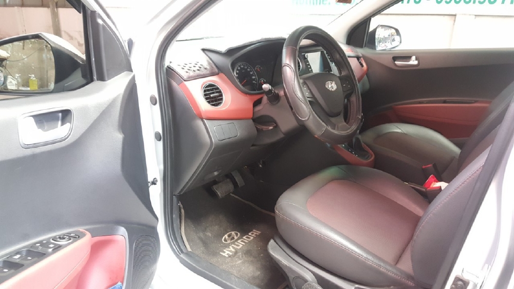 Hãng bán i10 HB 1.2AT 2017, màu bạc, đúng chất, biển TP, giá TL, hổ trợ góp