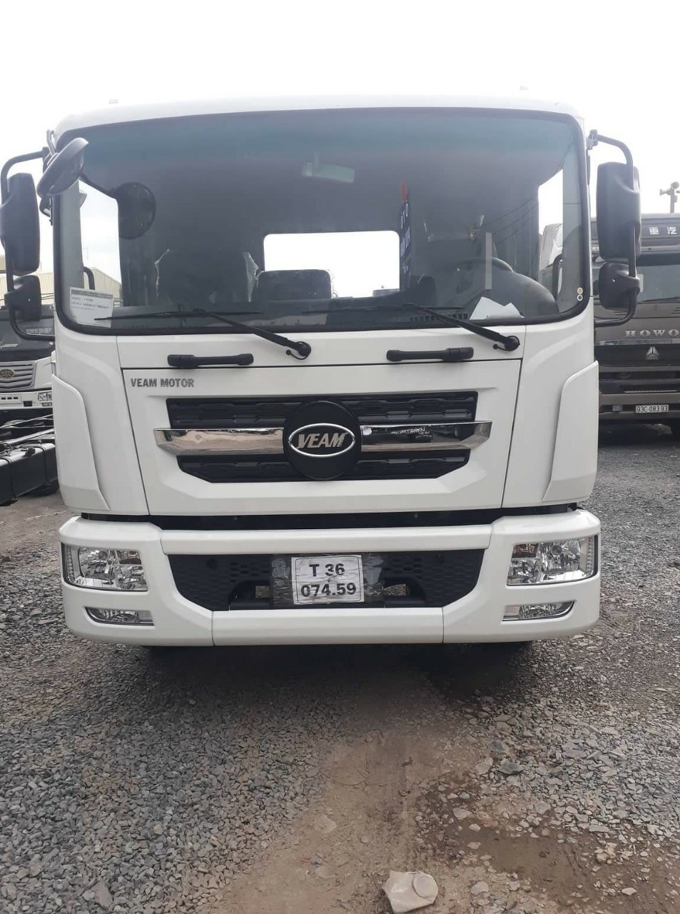 Xe tải veam vpt 950 9,3 tấn thùng 7m6, nhập 2019