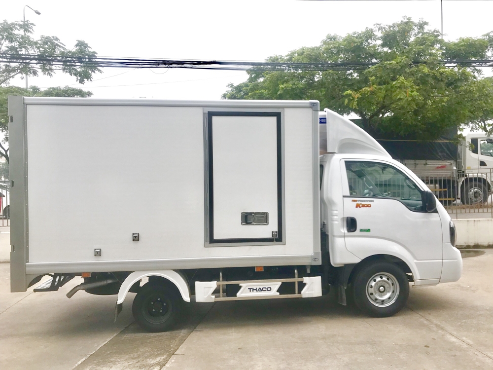 Xe tải Đông Lạnh KIA K200 tải 1,49 tấn chạy hẻm Sài Gòn