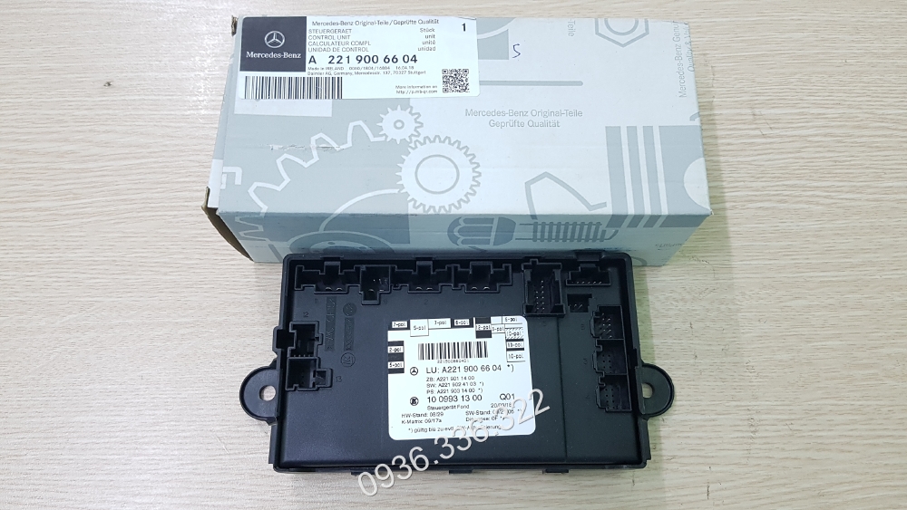 A2219006604 Hộp điều khiển cửa Mercedes W221 S400, S450, S500