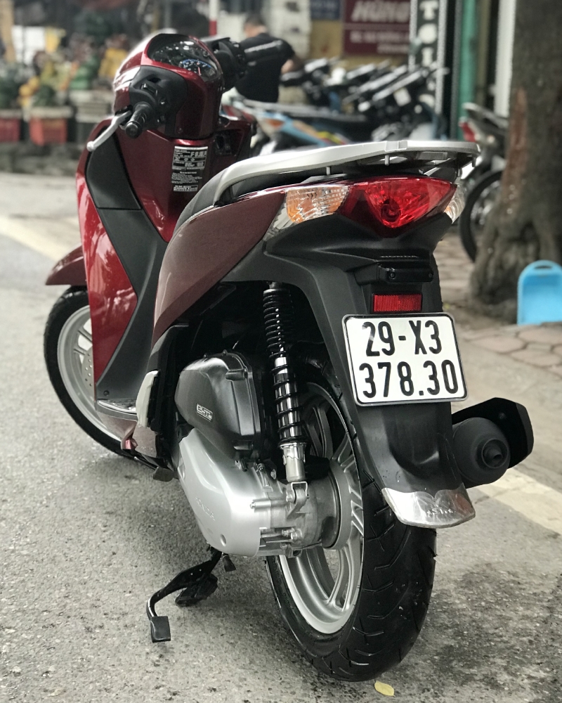 Bán SH Việt 125 khoá Smartkey 2016 màu Đỏ cực đẹp
