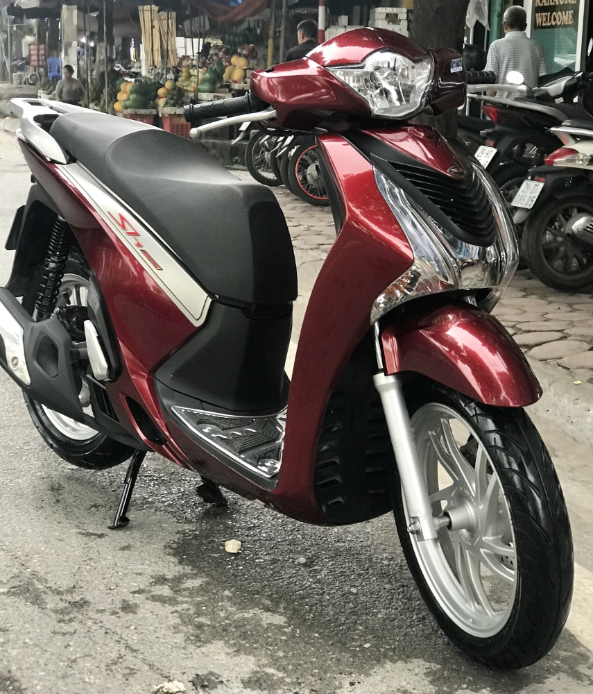 Bán SH Việt 125 khoá Smartkey 2016 màu Đỏ cực đẹp