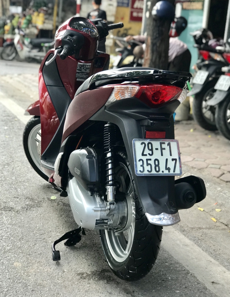 Bán SH Việt 125 khoá Smartkey 2016 màu đỏ cực chất.