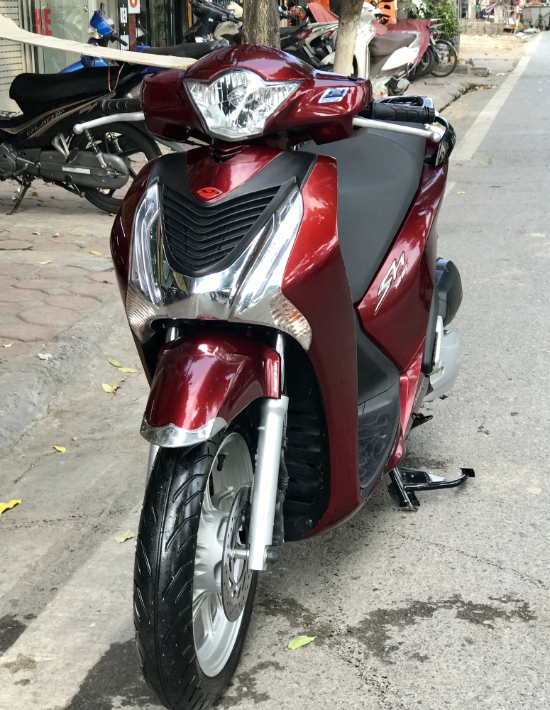Bán SH Việt 125 khoá Smartkey 2016 màu đỏ cực chất.