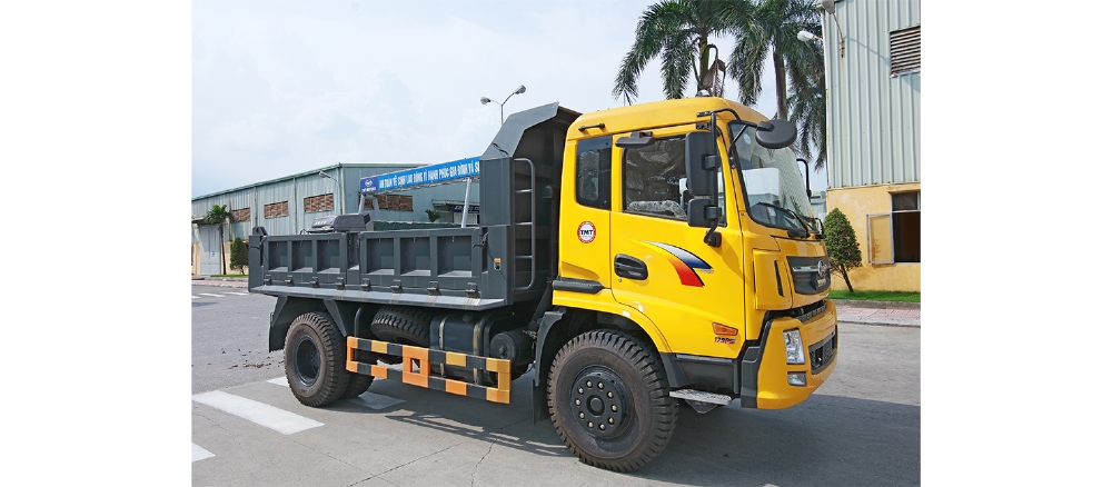 Xe ben 8 tấn cửu long KC13280D giảm giá trong tháng 8