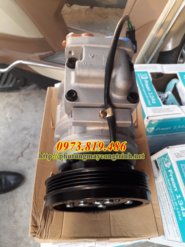 Lốc điều hòa máy xúc Doosan 140