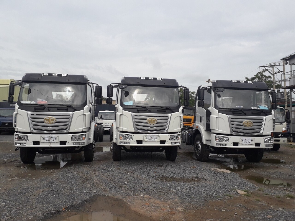 Xe tải Thùng siêu dài FAW 8 tấn nhập khẩu 100% linh kiện - Gía xe tải FAW 8 tấn thùng siêu dài 10 mét