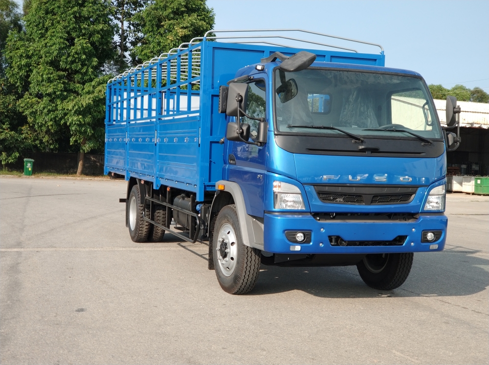 Xe tải Thaco Fuso Mitsubishi Fuso Canter12.8RL - E4 thùng mui bạt dài 6.9 mét tải trọng 7.1 tấn
