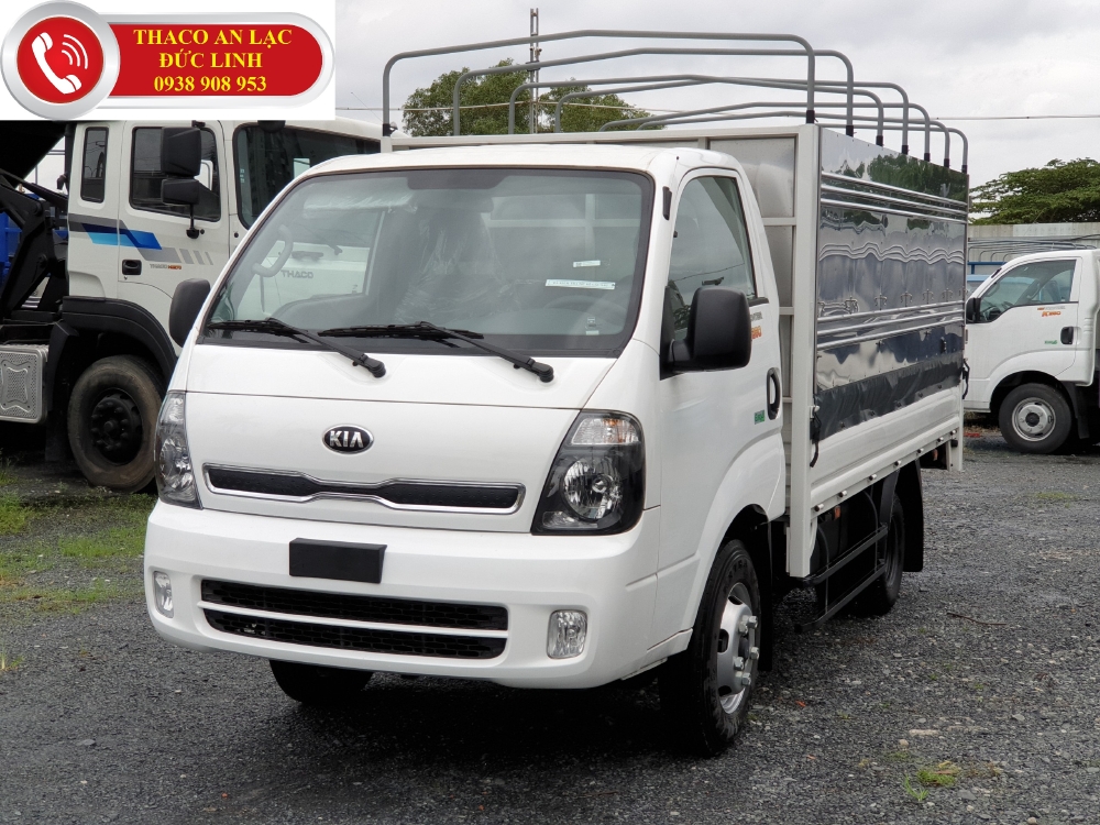 Xe tải Kia K250 tải trọng 1,4 - 2,4 tấn. Xe có sẵn, giá siêu rẻ