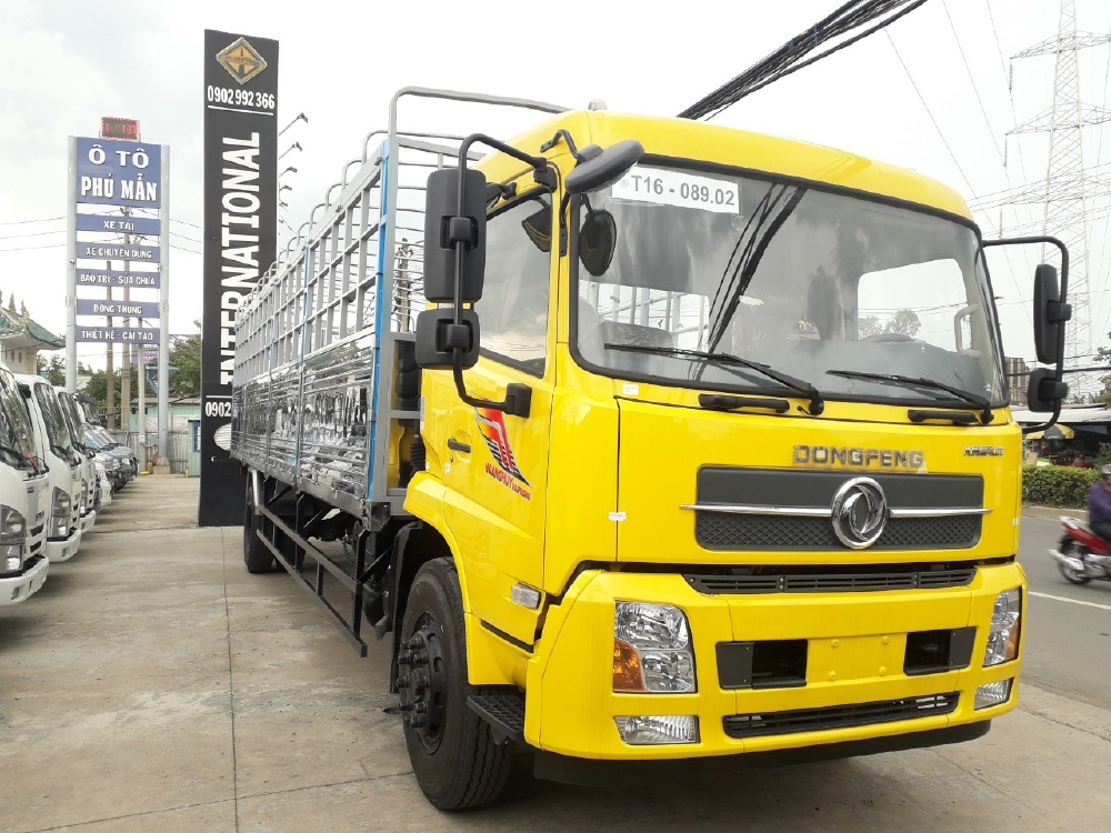 Xe tải Dongfeng b180 thùng dài 9.5m đời 2019