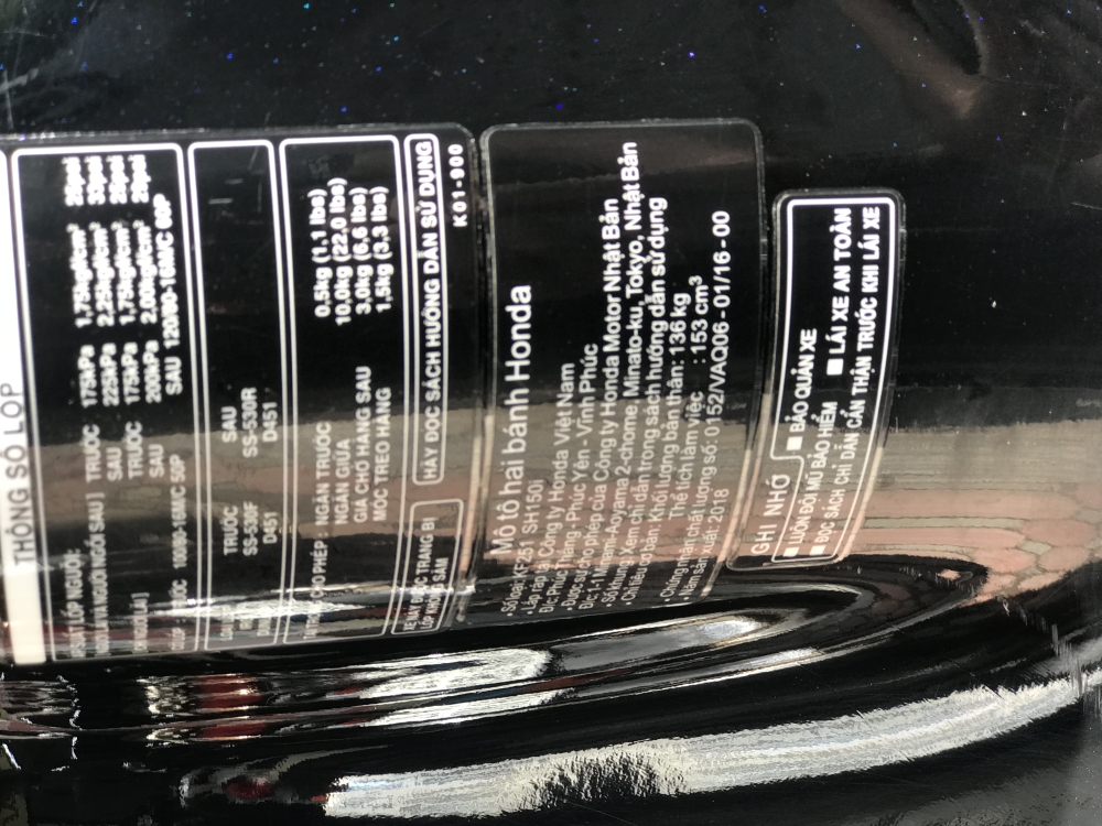 Bán SH Việt 150 ABS cuối 2018 chạy chuẩn 2000km như mới.