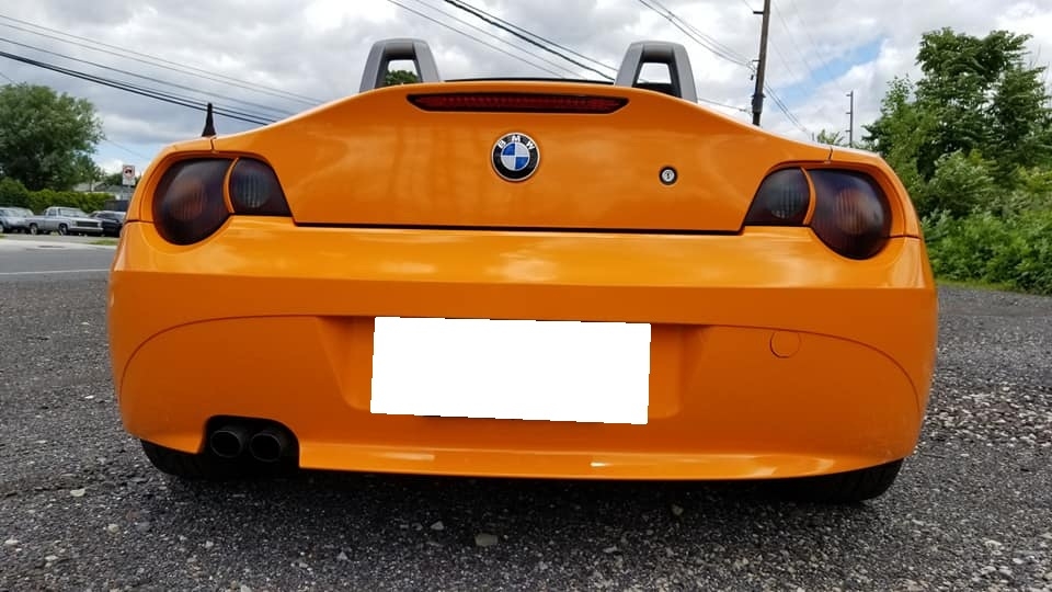 Cần bán BMW Z4, sản xuất 2007, số tự động nhập mỹ, màu cam