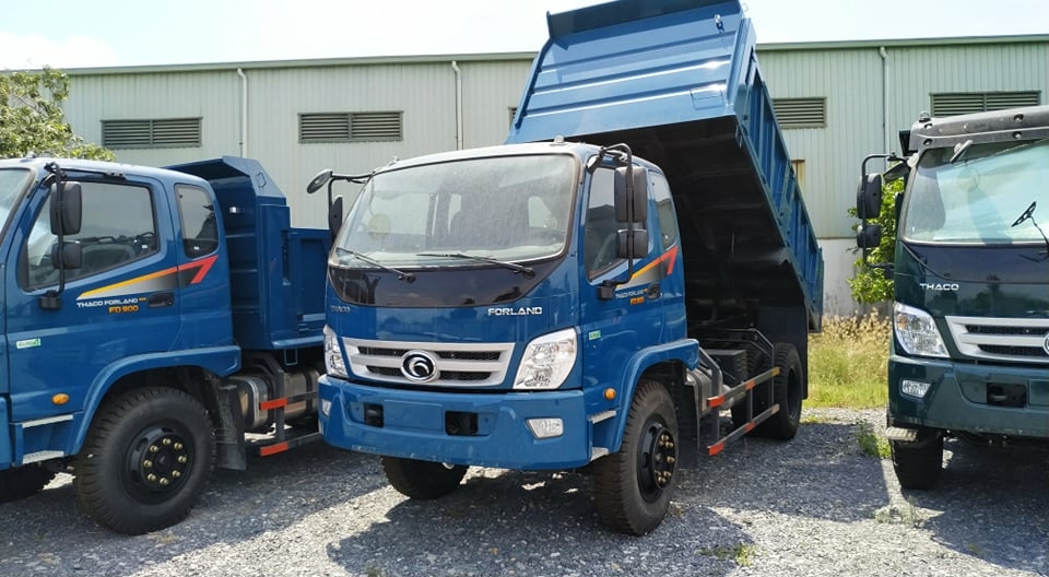 Bán xe ben Thaco Forland FD850.E4 thùng 6.5 khói tải trọng 8 tấn Long An