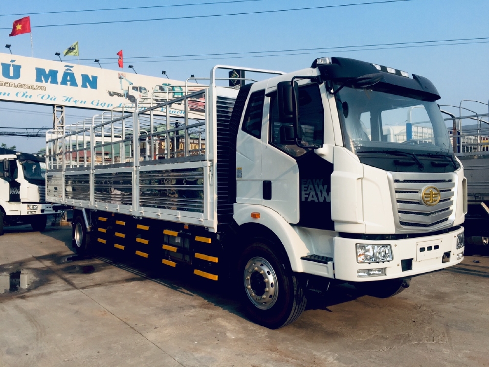 Xe tải FAW 8 tấn thùng dài 10 mét - Gía xe tải thùng siêu dài tốt nhất TPHCM - Bán trả góp xe tải FAW 8 Tấn