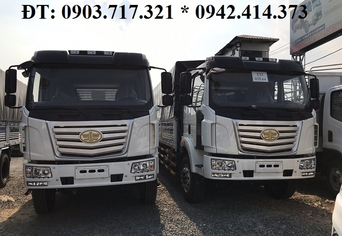 Xe tải Faw 7T25 thùng dài 9m7. Gía bán xe tải Faw 7t25 thùng diêu dài 9m7