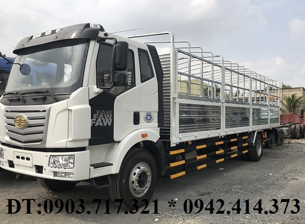 Xe tải Faw 7T25 thùng dài 9m7. Gía bán xe tải Faw 7t25 thùng diêu dài 9m7