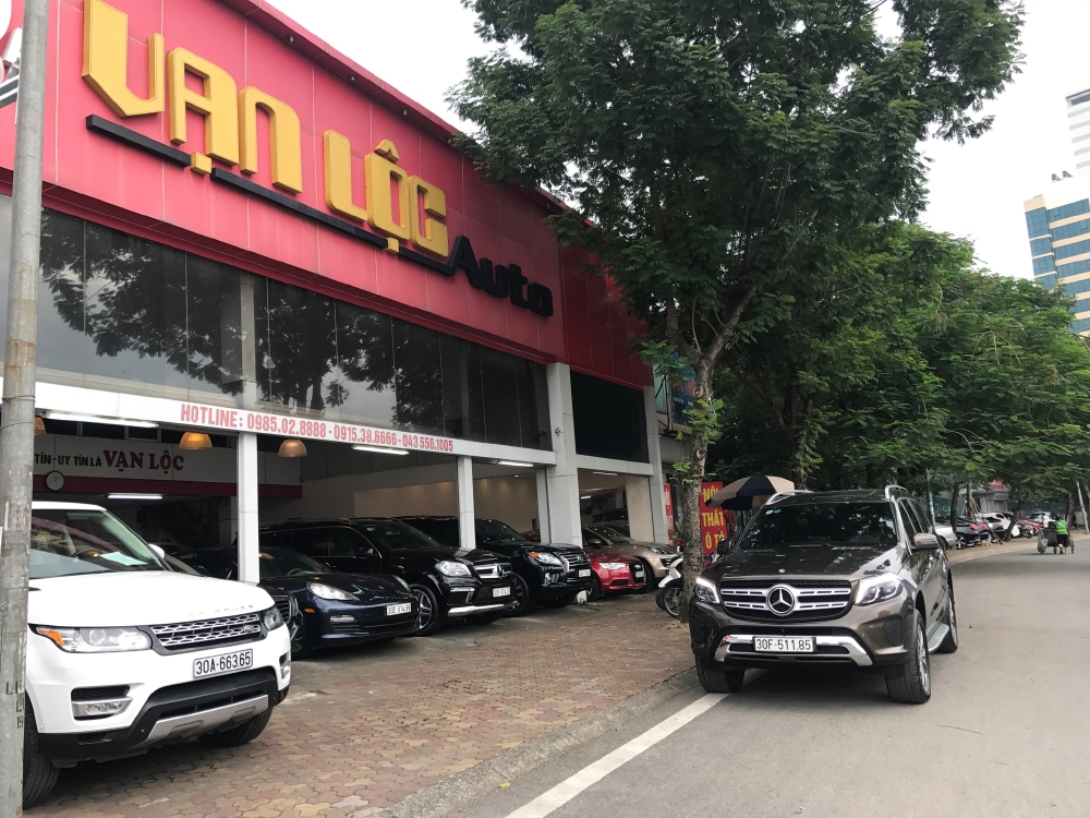 Mercedes GLS400 2019 nâu