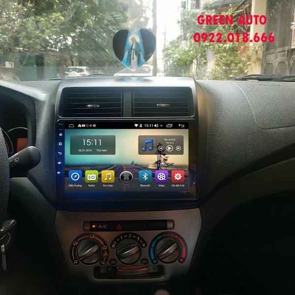 Màn hình Android Toyota Wigo - Thương hiệu Hitech Pro