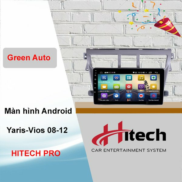 Màn hình Android Toyota Yaris 2008-2012 Hitech Pro
