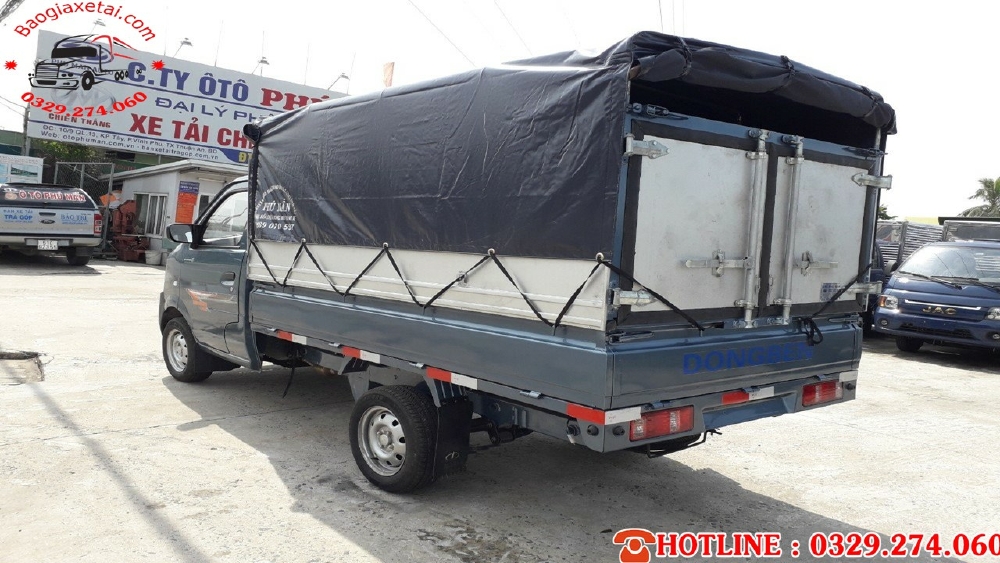 Xe tải 1 tấn, Nhãn hiệu Dongben 810kg, Đưa trước 50 triệu giao xe/ 0329.274.060