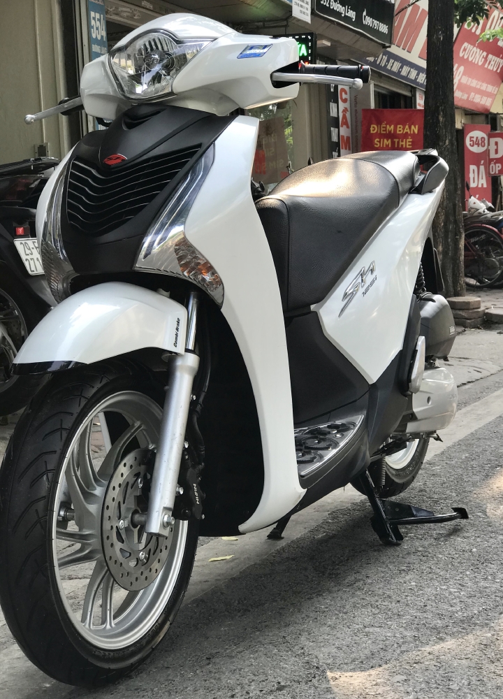 Bán SH Việt 125 khoá Smartkey 2016 màu Trắng cực đẹp