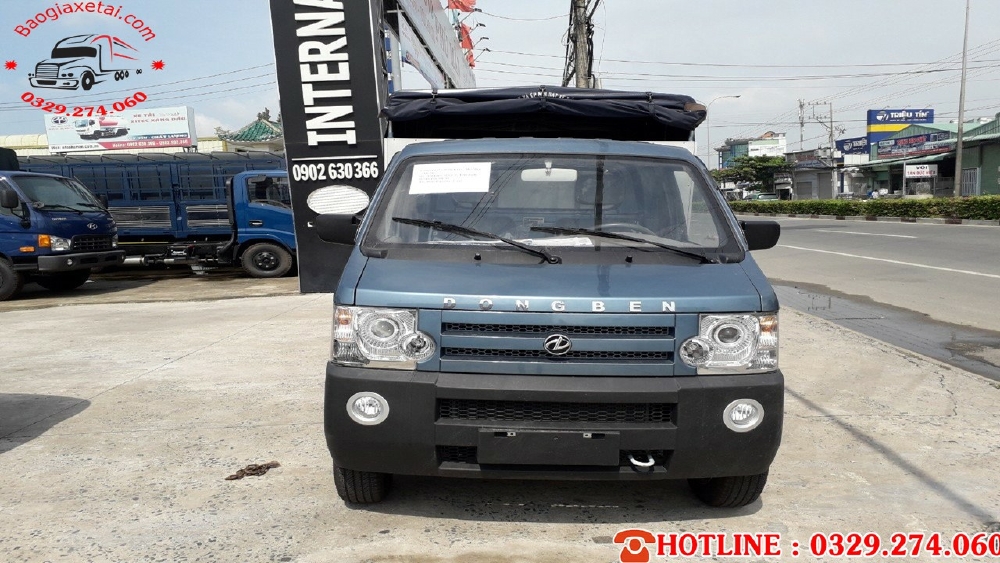 Xe tải 1 tấn, Nhãn Hiệu DONGBEN 870Kg thùng 2,4 mét Giá tốt nhất 2019