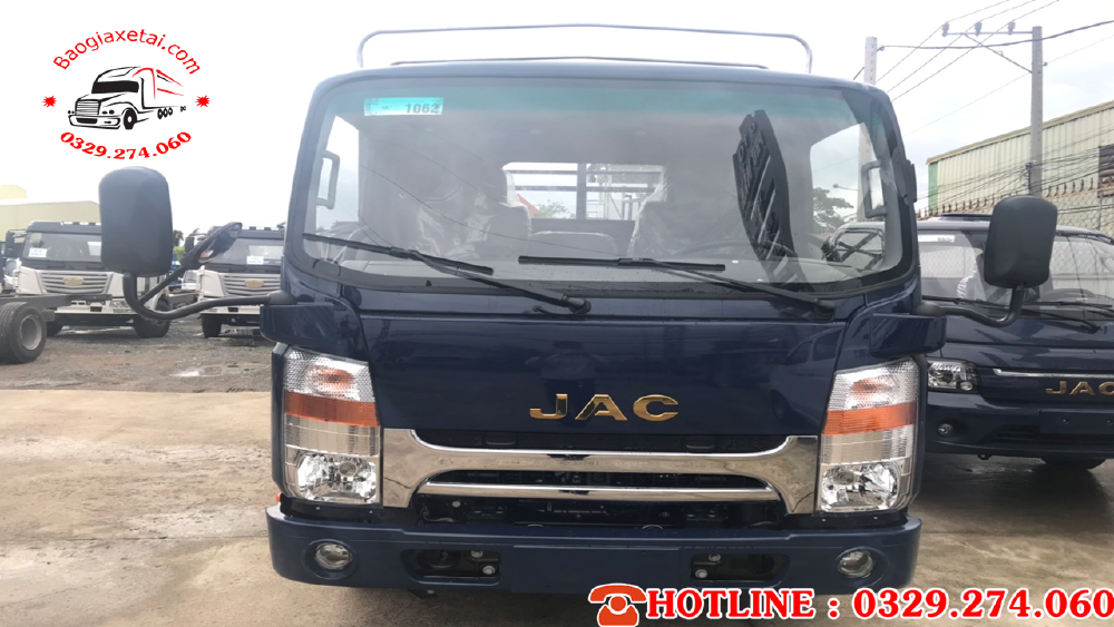 Xe tải 1.9 tấn, Nhãn hiệu JAC thùng dài 4m4, Động cơ isuzul 2.7, Giá cạnh tranh 2019