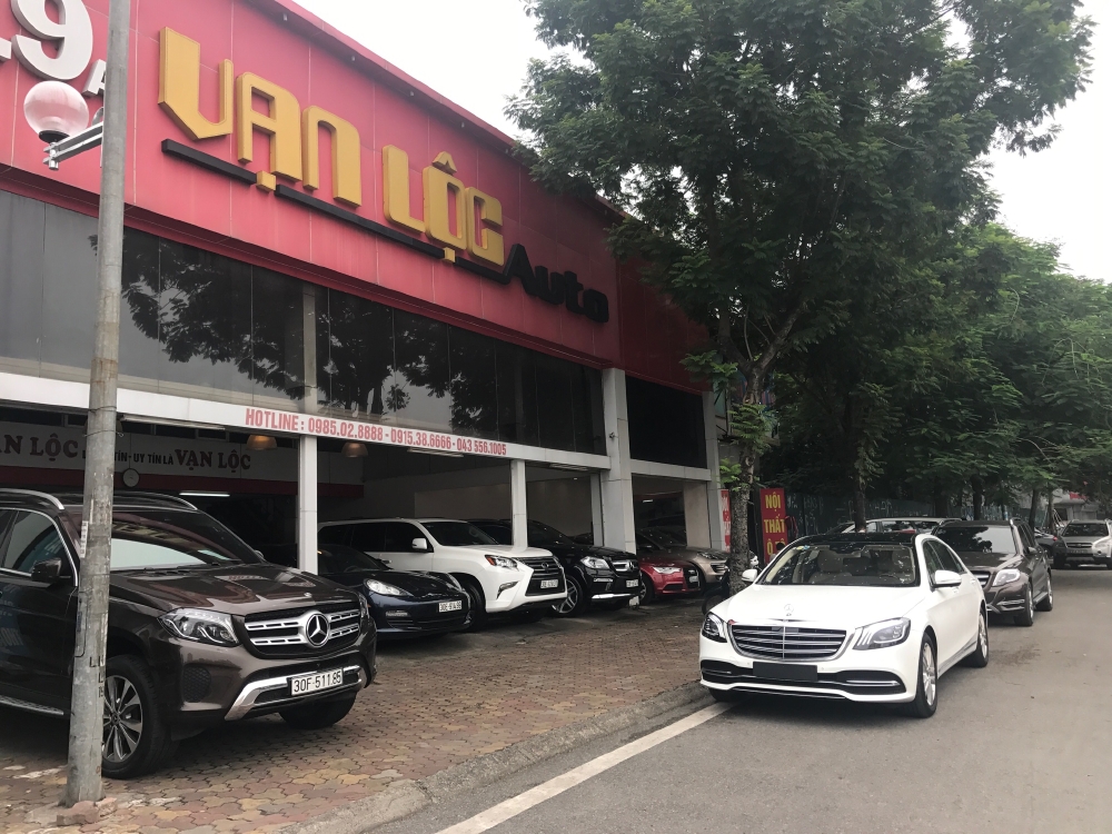 Mercedes S450 2019 trắng