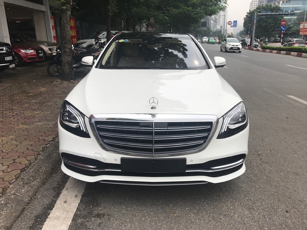 Mercedes S450 2019 trắng
