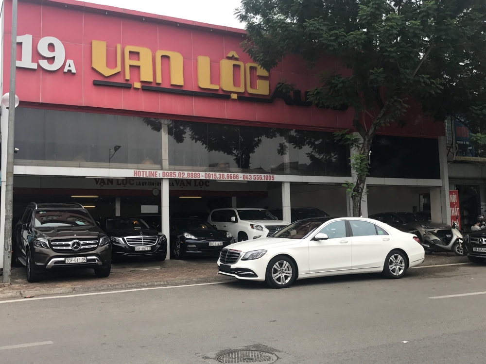 Mercedes S450 2019 trắng